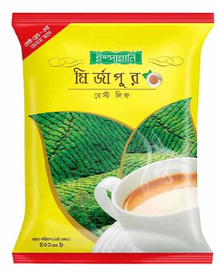 Ispahani Mirzapore Best Tea Leaf, 400gm (Poly Pack)