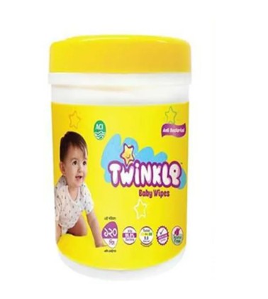Twinkle Baby Wipes - 120pcs (Jar)