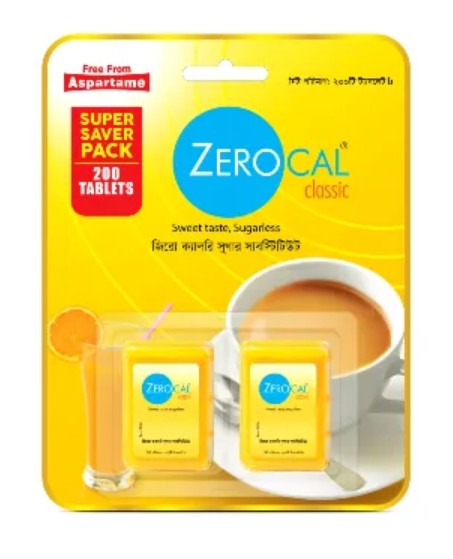 Zero Cal Sugar 200 Tablets each