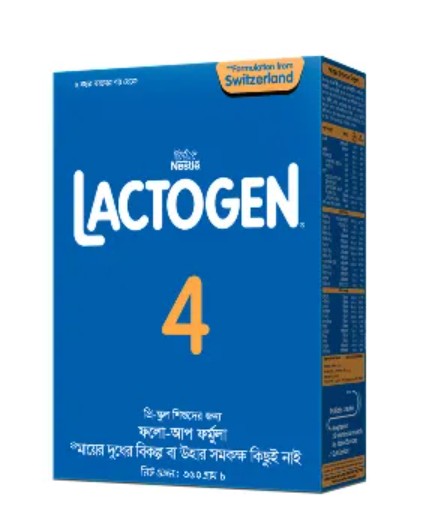 Nestle Lactogen 4 Infant Formula Milk Powder (2-5 Y) 350 gm