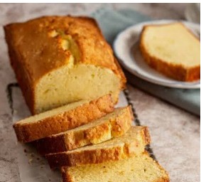 Home Made Venilla Pound CakeCake (ঘরে তৈরি ভেনিলা পাউন্ড কেক)
